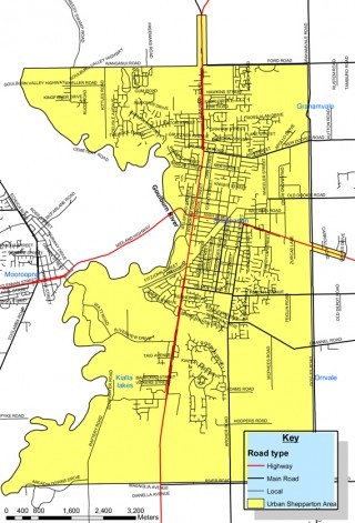 This map (available for download in PDF format below) highlights the urban Shepparton area covered by Shepparton Show Me.