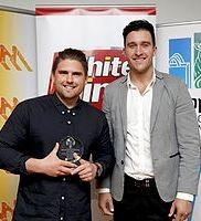 Nicholson Builders owner Heath Nicholson and Deputy Chairperson of Shepparton Show Me, Shane Sali.